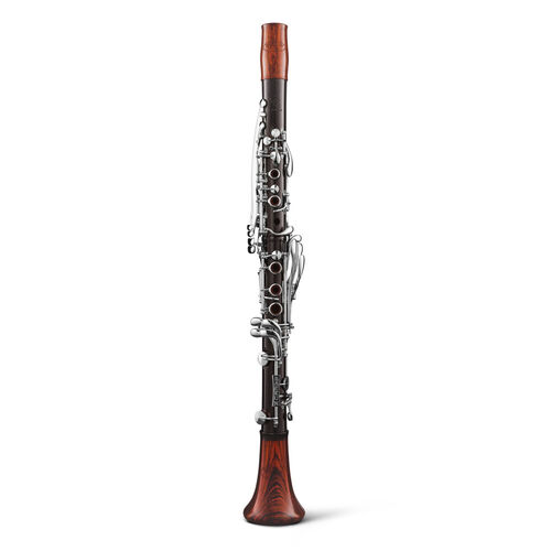 Clarinete Sib Backun CG Carbon Cocobolo 18 Llaves y Pilares plata