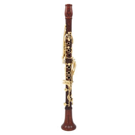 Clarinete Backun MoBa 18 Llaves Plata y Pilares Oro Madera Cocobolo Sib