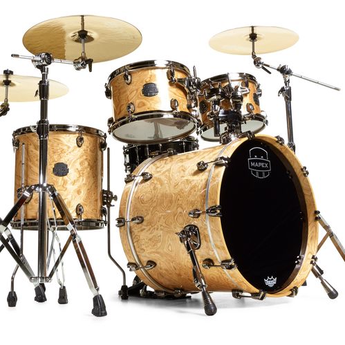 Bateria Mapex Saturn Sv529xebmxn Natural Maple Burl