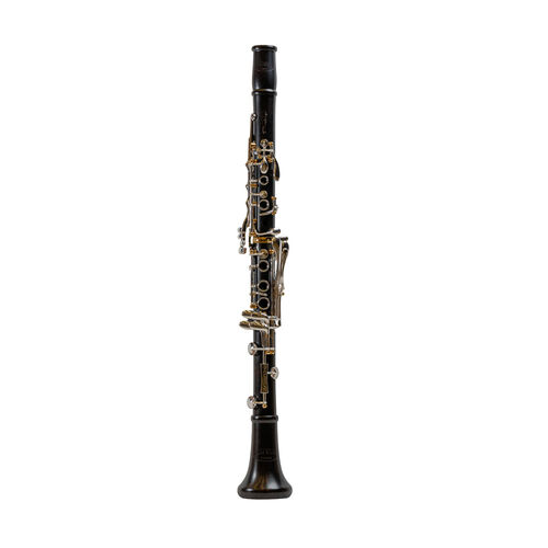 Clarinete Backun Protégé 18 Llaves Plata y Pilares Oro Madera Granadilla Sib