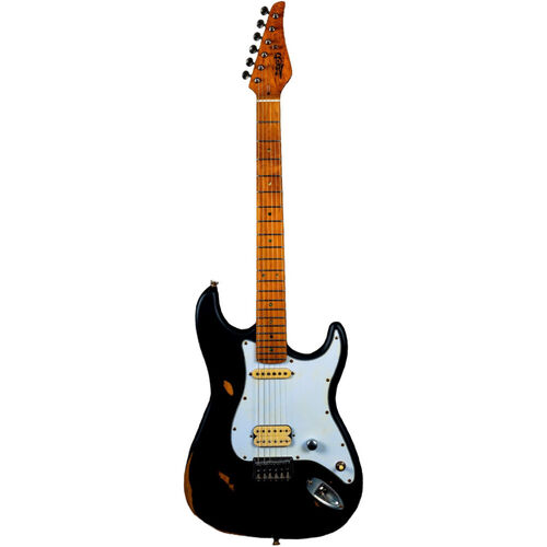 Guitarra Elctrica Jet JS800-RELIC-BK Negro Relic