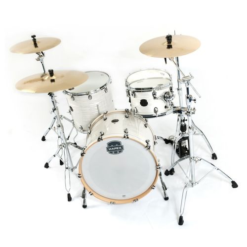 Bateria Mapex Saturn Svte446xvw White Marine Pearl