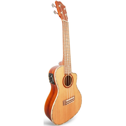 Ukelele Lanikai Cedar Solid Top Concert Electrificado CDST-CEC