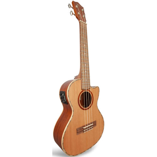 Ukelele Tenor Lanikai CDST-CET Cedar Solid Top Electrificado