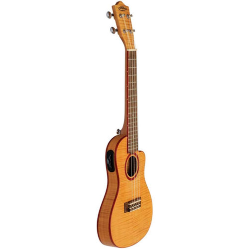 Ukelele Concert Thin Lanikai FM-CETC Flame Maple Electrificado