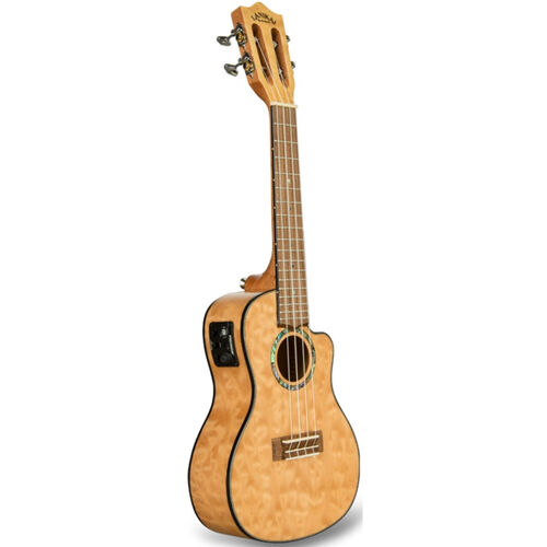 Ukelele Concert Lanikai QM-NACEC Quilted Maple Electrificado Natural