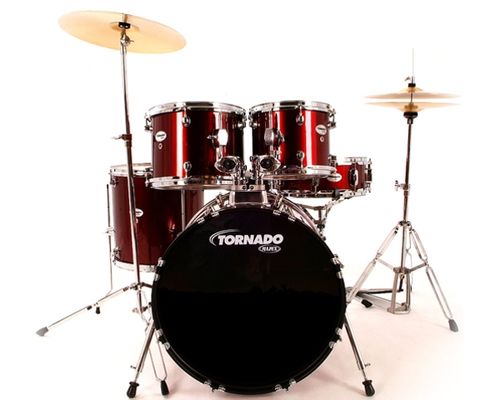 Bateria Tornado By Mapex 20 Rojo