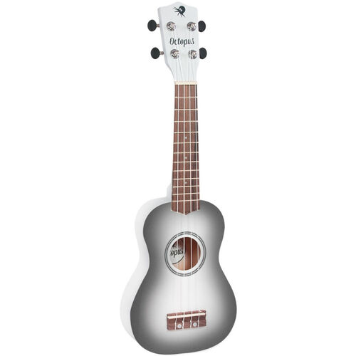 Ukelele Octopus Soprano UK-200WHB Blanco Burst