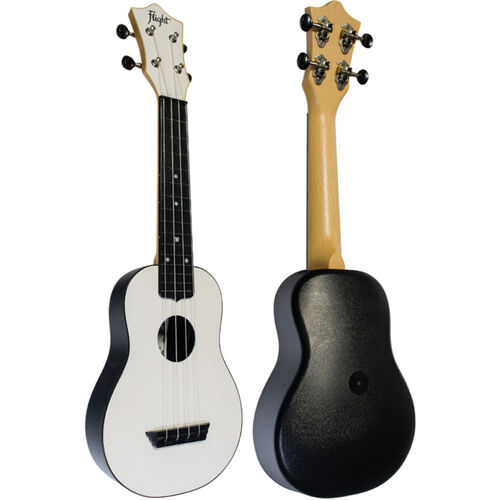 Ukelele Soprano Flight TUS-35WH Travel Blanco