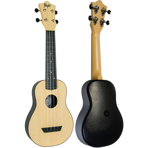 Ukelele Soprano Flight TUS-35NA Travel Natural