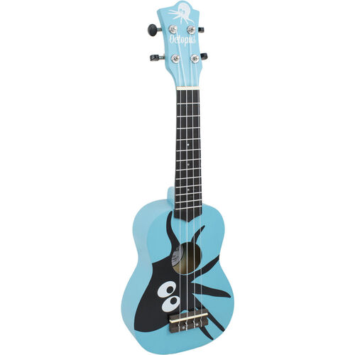 Ukelele Octopus Soprano UK-200KAB Kane Azul