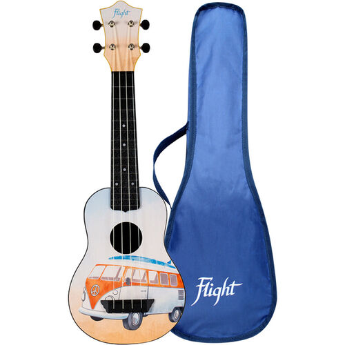 Ukelele Soprano Flight TUS-25 Travel Bus