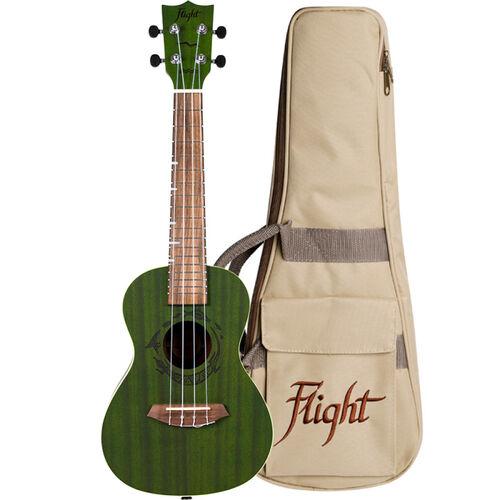 Ukelele Concert Flight DUC-380 Gemstone Jade