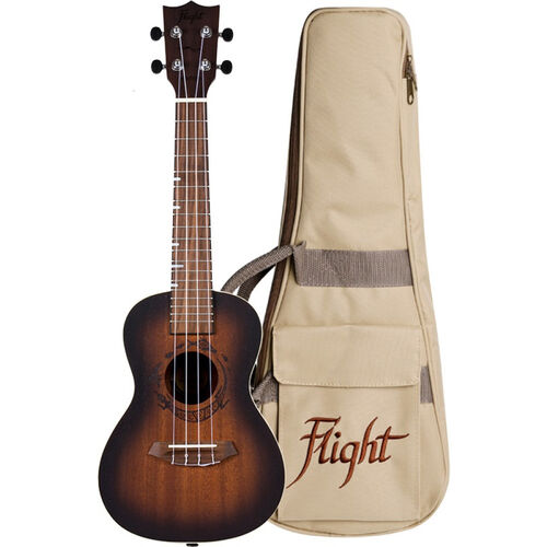 Ukelele Concert Flight DUC-380 Gemstone Amber