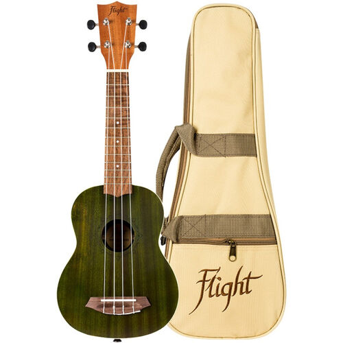 Ukelele Soprano Flight NUS-380 Gemstone Jade