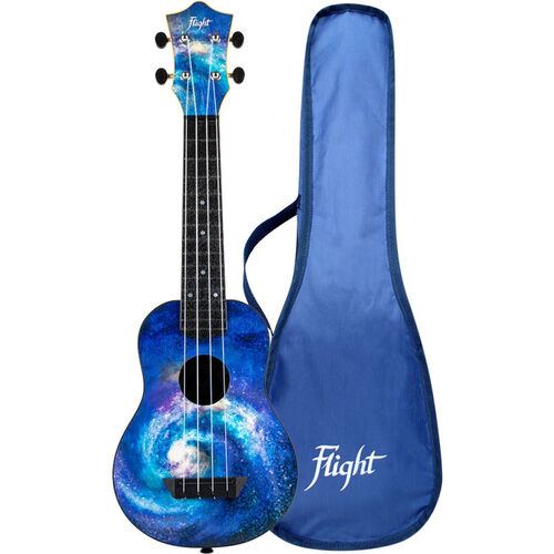 Ukelele Soprano Flight TUS-40 Travel Space