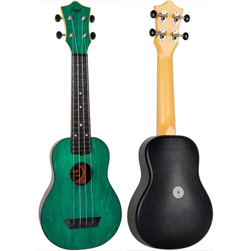 Ukelele Soprano Flight TUS-35 Travel Verde