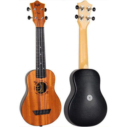 Ukelele Soprano Flight TUS-53 Travel Mahogany