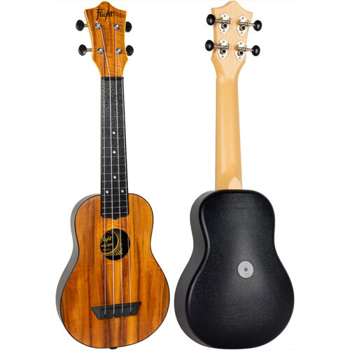 Ukelele Soprano Flight TUS-55 Travel Acacia