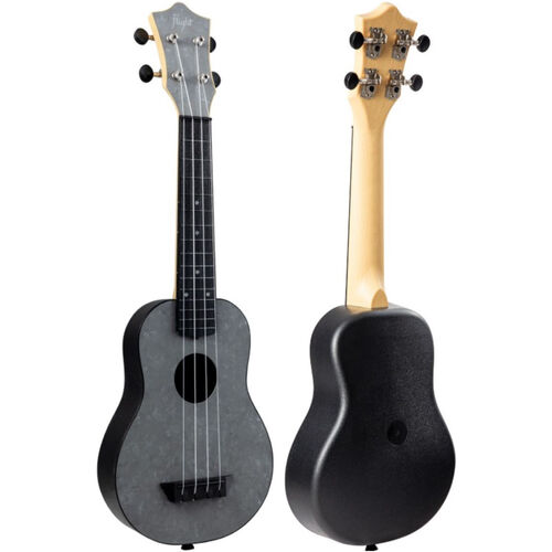 Ukelele Soprano Flight TUS-65 Travel Silver