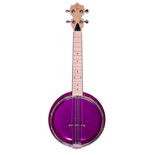 Banjolele Bones BB400P 4 cuerdas Púrpura