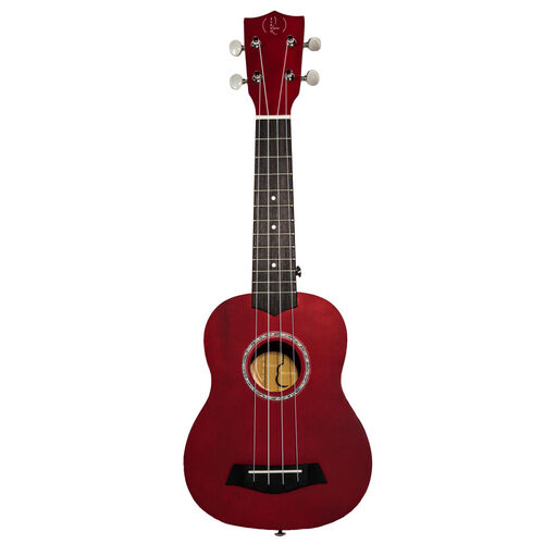 Ukelele Soprano Bones SP200S-RD Linden Rojo Satinado