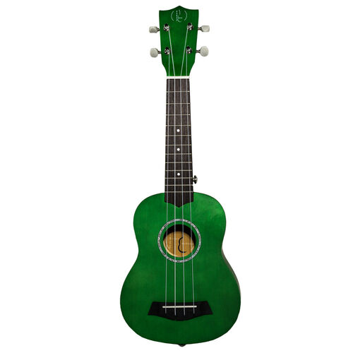 Ukelele Soprano Bones SP200S-GN Linden Verde Satinado