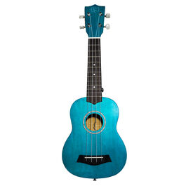 Ukelele Soprano Bones SP200S-BL Linden Azul Satinado Ukelele Soprano Bones SP200S-BL Linden Azul Satinado