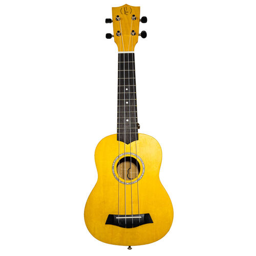 Ukelele Soprano Bones SP200S-YW Linden Amarillo Satinado