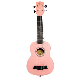 Ukelele Soprano Bones SP200S-PK Linden Rosa Satinado Ukelele Soprano Bones SP200S-PK Linden Rosa Satinado