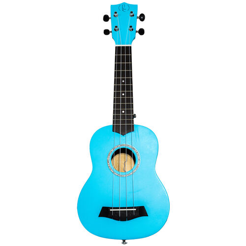 Ukelele Soprano Bones SP200S-LB Linden Azul Cielo Satinado