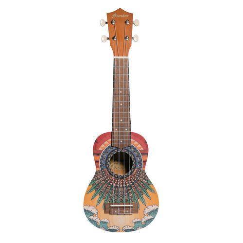 Ukelele Soprano Bamboo Sunset B1E-SN