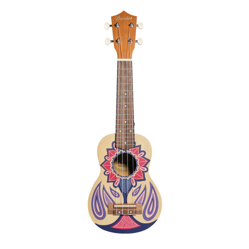 Ukelele Soprano Bamboo Groovy B1E-GR