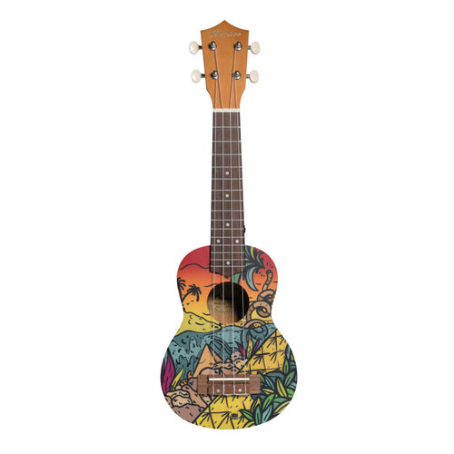 Ukelele Soprano Bamboo Hot Caribe B1E-HC