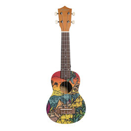 Ukelele Soprano Bamboo Hot Caribe B1E-HC