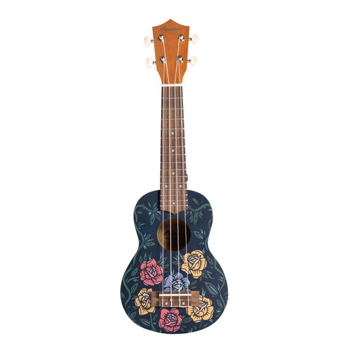 Ukelele Soprano Bamboo B1E-RR Rock & Roll