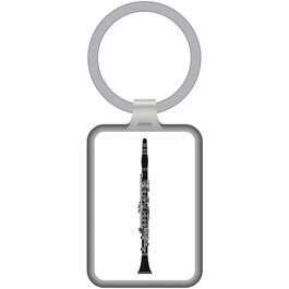 Llavero Clarinete Agifty K-1060 Blanco