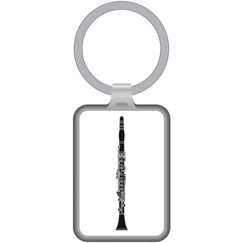 Llavero Clarinete Agifty K-1060 Blanco