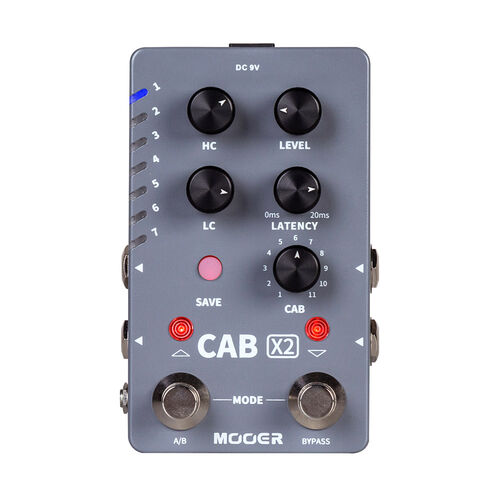 Pedal de Overdrive Cab X2 Mooer