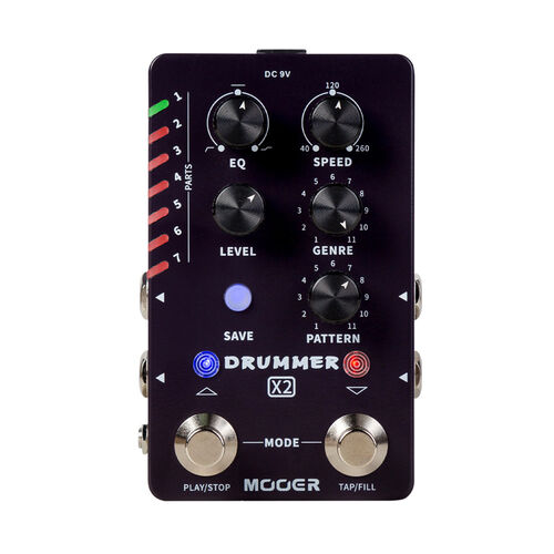 Pedal de Efecto Drummer X2 Mooer