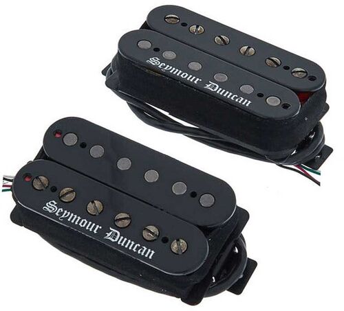 Set Pastillas Hb Winter Black Seymour Duncan