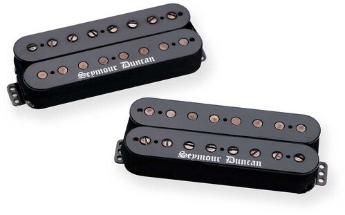 Pastilla Humbucker Black Winter Set 8strg Seymour Duncan