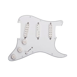 Repuesto de Guitarra / Bajo Pickgrd Assy,Everything Axe,Wht Seymour Duncan