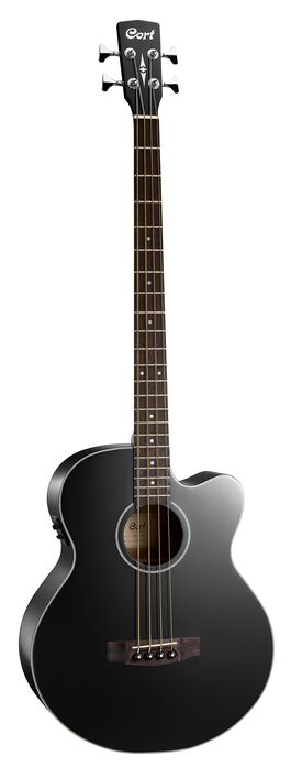 Bajo Acústico Con Previo Ab850f Bk W/Bag Cort