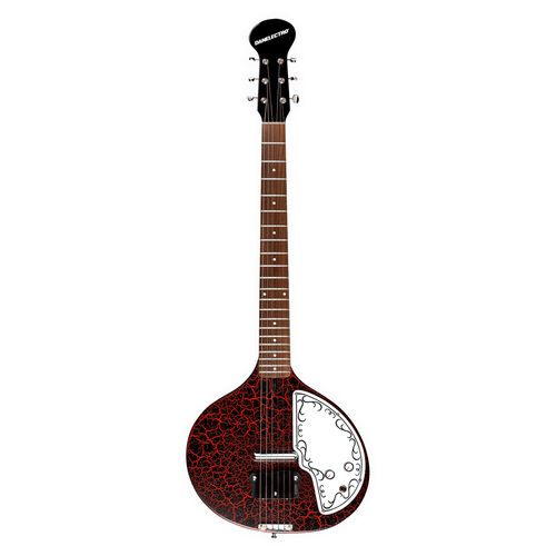 Guitarra Eléctrica Retro Babysitar Rcrackle Danelectro