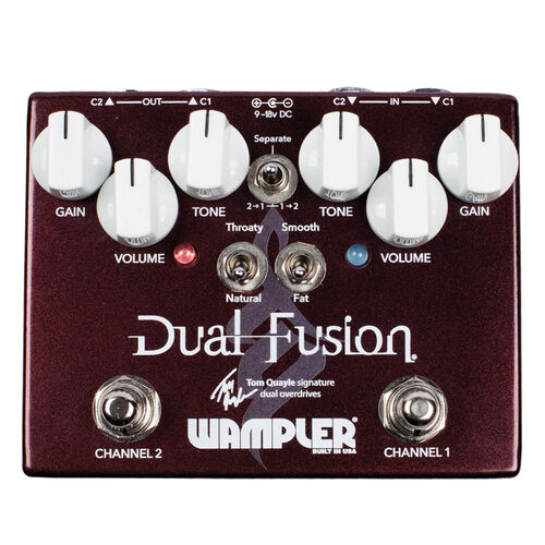 Pedal de Distorsion Dual Fusion Wampler