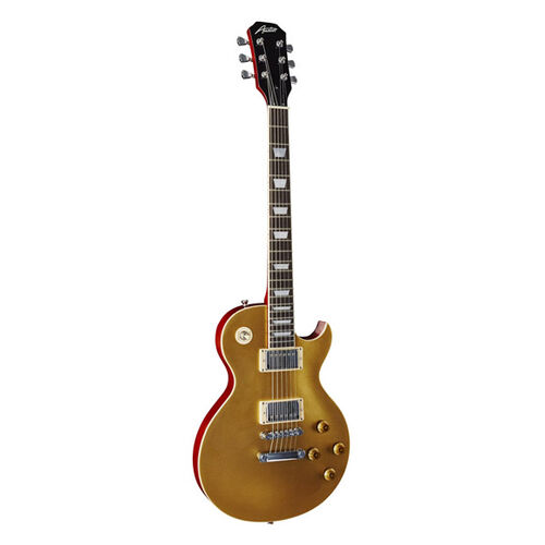 Guitarra Eléctrica Single Cut As6pgt Super 6 Gold Top Austin