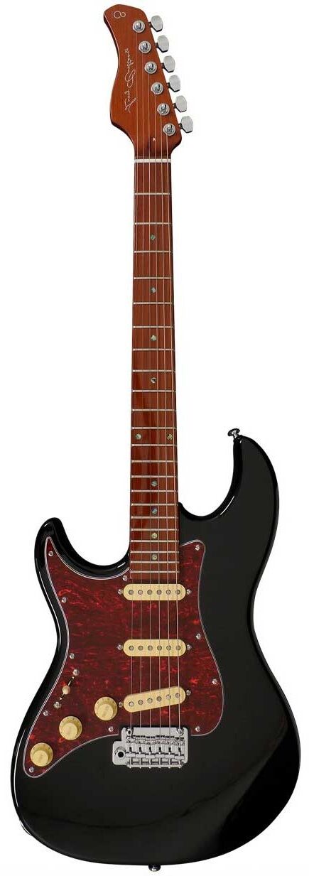 Guitarra Electrica para Zurdos S7 Vintage Black Lefthand