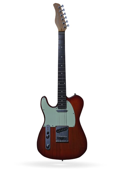 Guitarra Electrica para Zurdos T3 Ts Tobacco Sunburst Lefthand