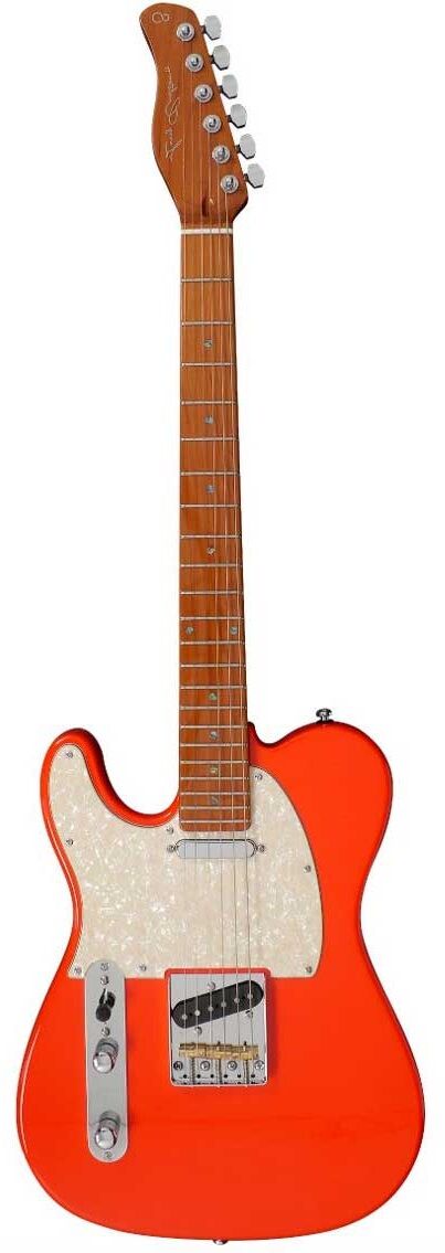 Guitarra Electrica para Zurdos T7 Frd Fiesta Red Lefthand